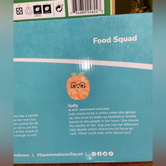 Bundle of 2 sets Squishmallows, 8 in & 4 in - Picture 5 of 8